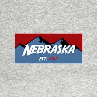 Nebraska Mountains T-Shirt